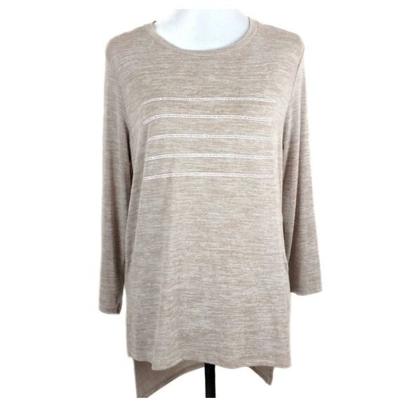 ✨Zara W/B Collection The World Is My Catwalk' Tunic Top✨ - Picture 1 of 6